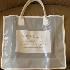 Aroma360 Paris Collection Cream Tote Bag
